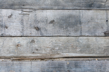 Texture of several wooden boards with cracks