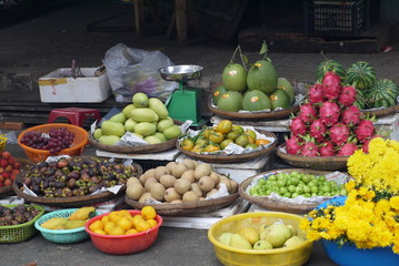 Рынок экзотических фруктов