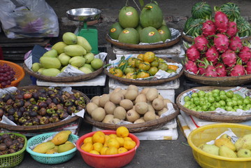 Рынок экзотических фруктов