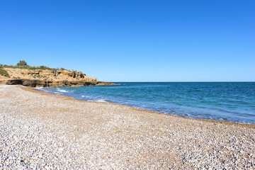 The Coast of Vinaroz in Castellon, Spain
