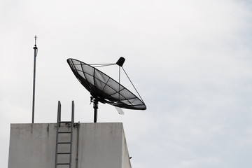 Satellite dish for communication