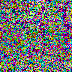 Abstract colorful glitched background.
