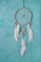 Mint cream dream catcher