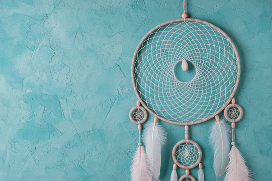 Mint cream dream catcher