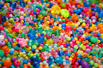 Fototapeta na wymiar background texture with colorful beads
