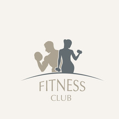 logo fitness club