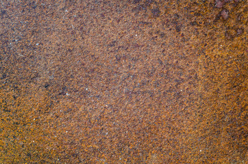 Rust on an old sheet of metal texture