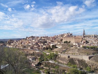 Fototapeta na wymiar View at Toledo 