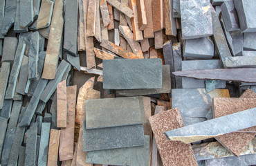 Stones for decoration of building facades