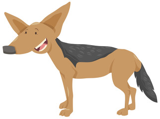 jackal cartoon animal character