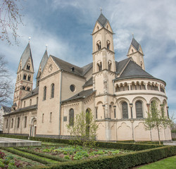 Fototapeta na wymiar Basilika St. Kastor Koblenz Rheinland-Pfalz