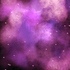 Galaxy. Milky way stars and star-dust in deep space cosmos. Stars of a planet and galaxy in a free space. A glorious, rich star forming nebula.