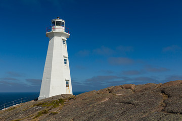 Fototapeta na wymiar Cape Spear lighthouse, Newfoundland, Canada.