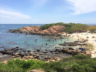 Obraz premium Snorkeling paradise Pigeon Island