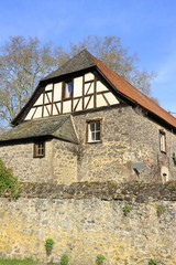 Fototapeta na wymiar Gebäude im Kloster Arnsburg