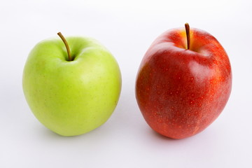 Juicy appetizing apples