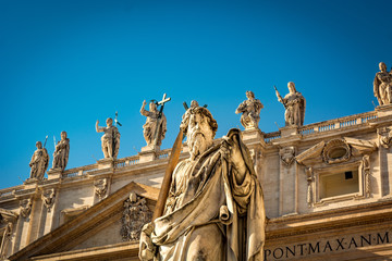Obraz premium Vatican Statues