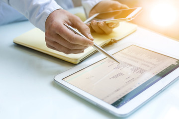 Buchhaltung am Tablet-PC