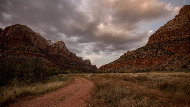 Time lapse of Zion National Park