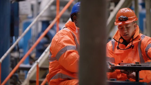  Engineer engaged in a conference call with either management or clients