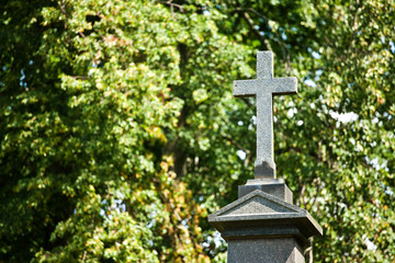 Old stone cross