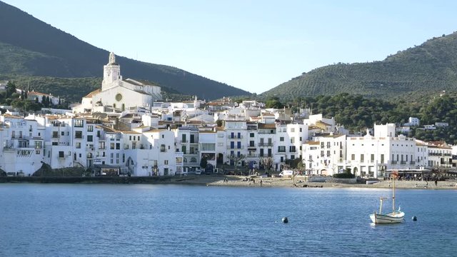 City of Cadaques in spain