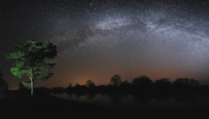 Real Milky Way in sky © PixieMe