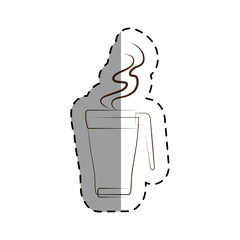 coffee cup isolated icon vector illustration design