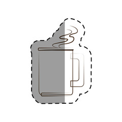 coffee cup isolated icon vector illustration design