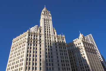 Fototapeta na wymiar 1920s office building in Chicago