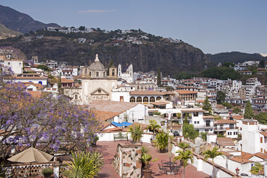  View Of The Silver City Taxco