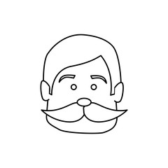 chef avatar character icon vector illustration design