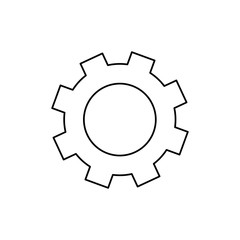 gear machine isolated icon vector illustration design