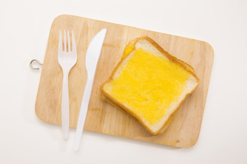 sweet toast butter meal