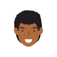 young man avatar character vector illustration design