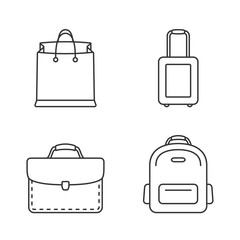 Bags Line Icons