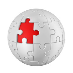 Spherical Puzzle Isolated