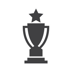 Champion trophy Awards vector icons
