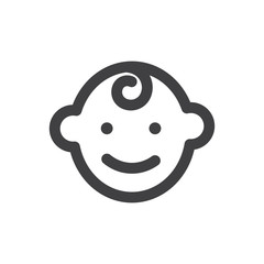 baby icon symbol vector