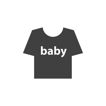 shirt baby icon symbol