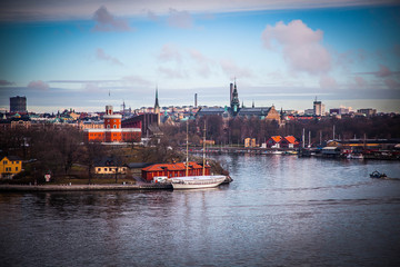 Fototapeta na wymiar Stockholm Harbor