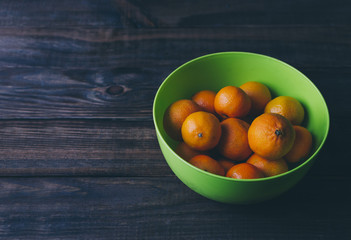 Mandarins In Plate