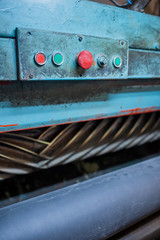 Machines for processing natural leather and fur