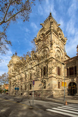 Fototapeta na wymiar Tribunal de Justicia, Barcelona