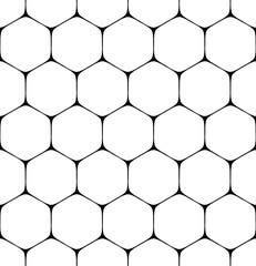Obraz premium Seamless hexagons pattern.