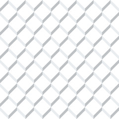 Fototapeta premium Seamless 3d geometric pattern.
