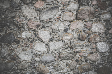 Old, stone wall background. Vintage style.