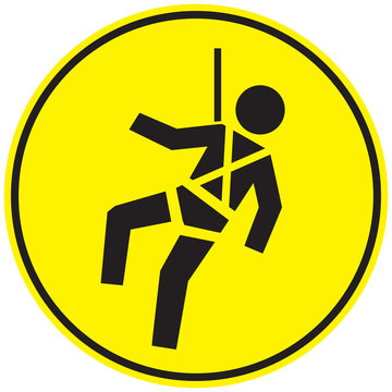 safety harness sign 