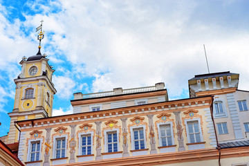 Fototapeta na wymiar Astronomical Observatory tower of University of Vilnius