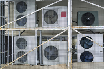 The ventilation system.